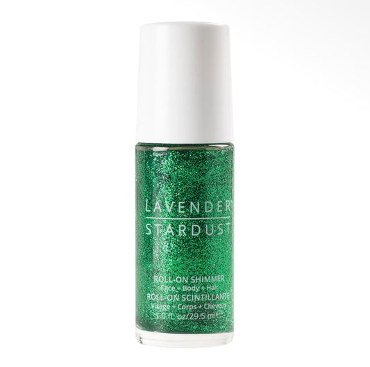 Lavender Stardust | Green Roll-On Shimmer