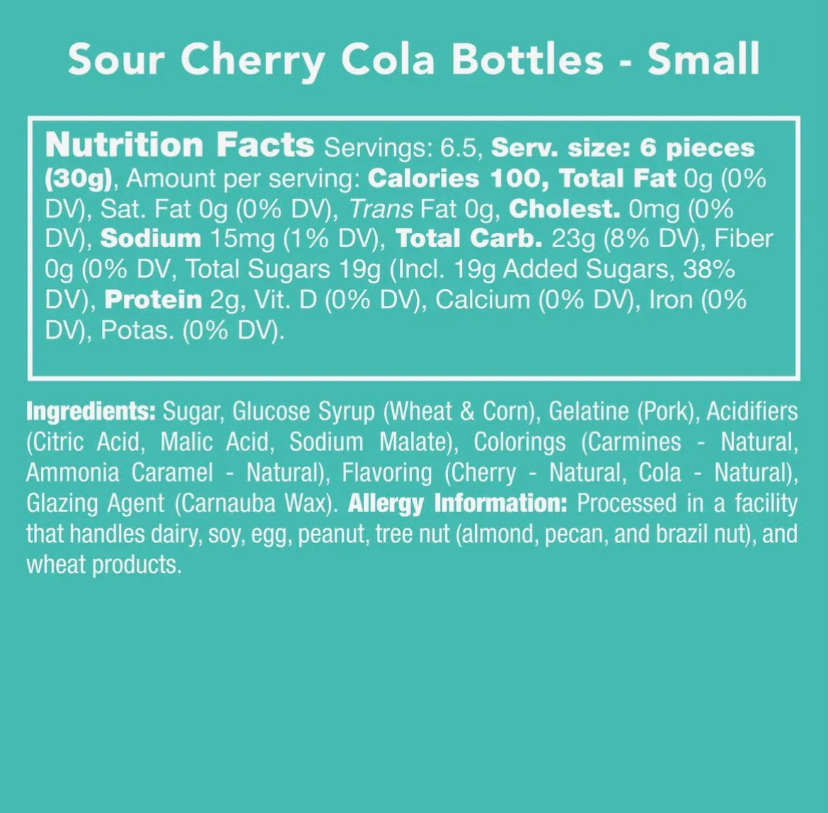 Candy Club | Sour Cherry Cola Bottles