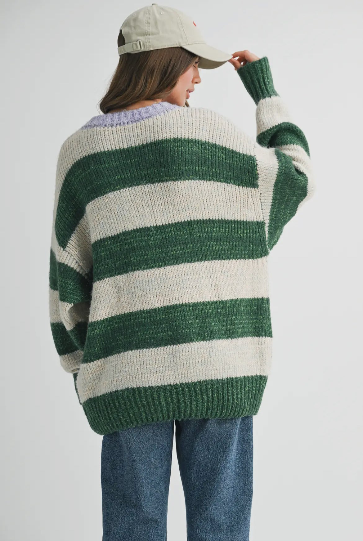 Mixtape Stripes Sweater