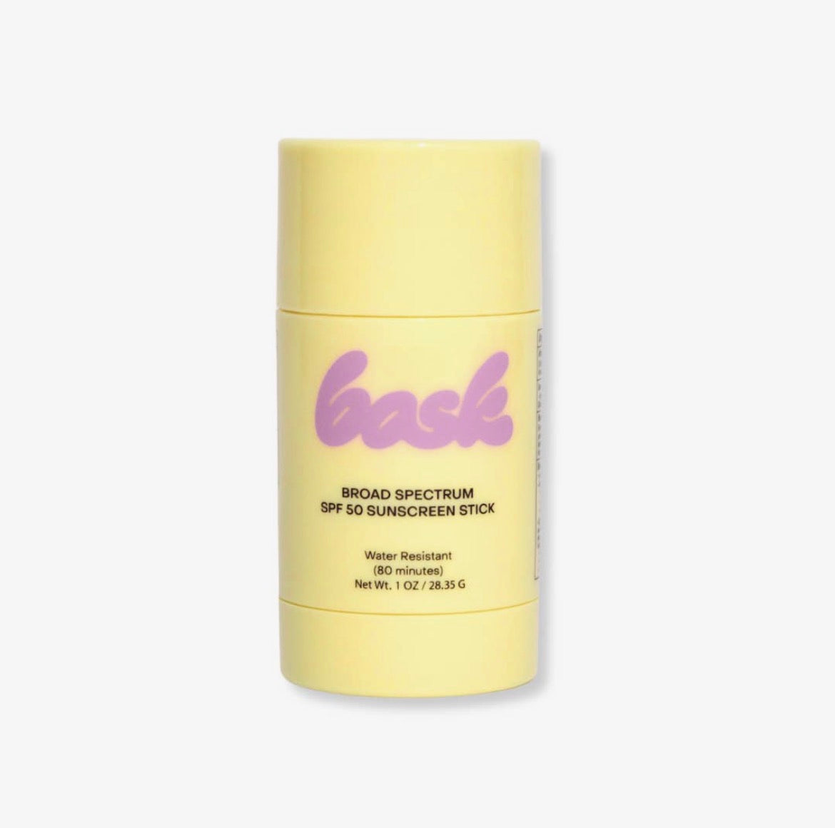 BASK | SPF 50 Fragrance Free Sunscreen Stick - Face + Lip Balm