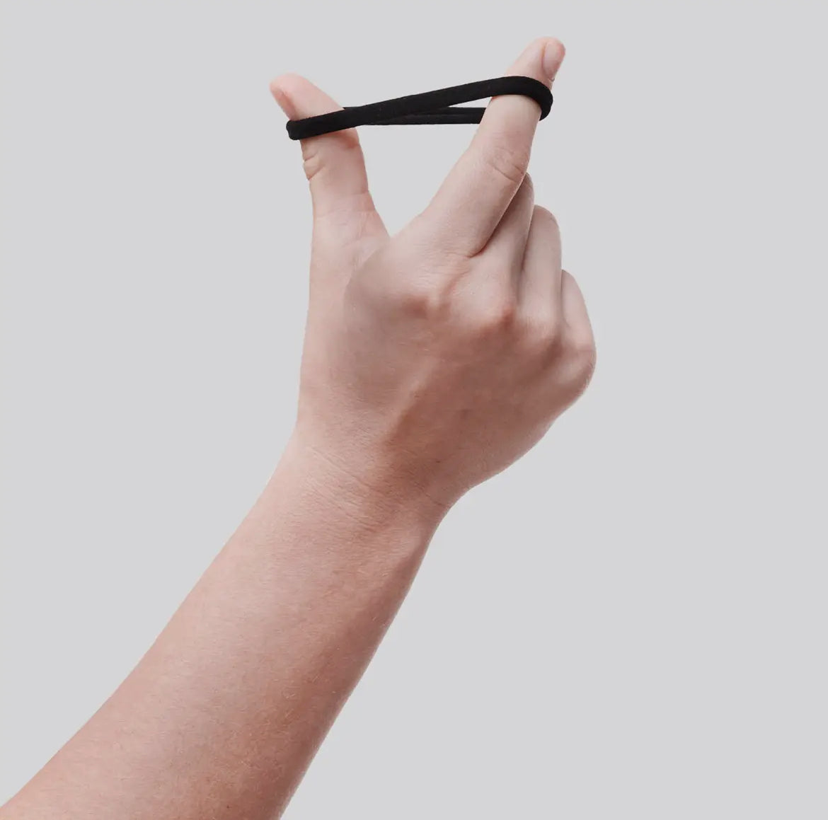 KITSCH | nylon hair elastics 20pc | Black