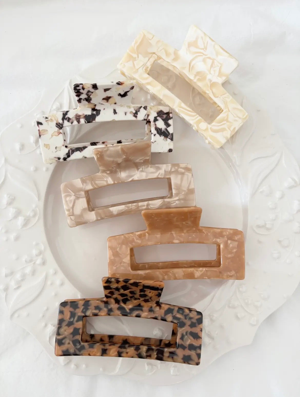 4” Neutral Hair Claw