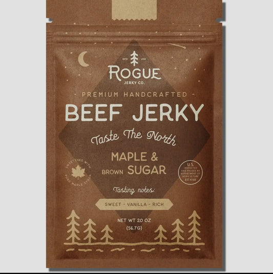 Maple + Brown Sugar Beef Jerky