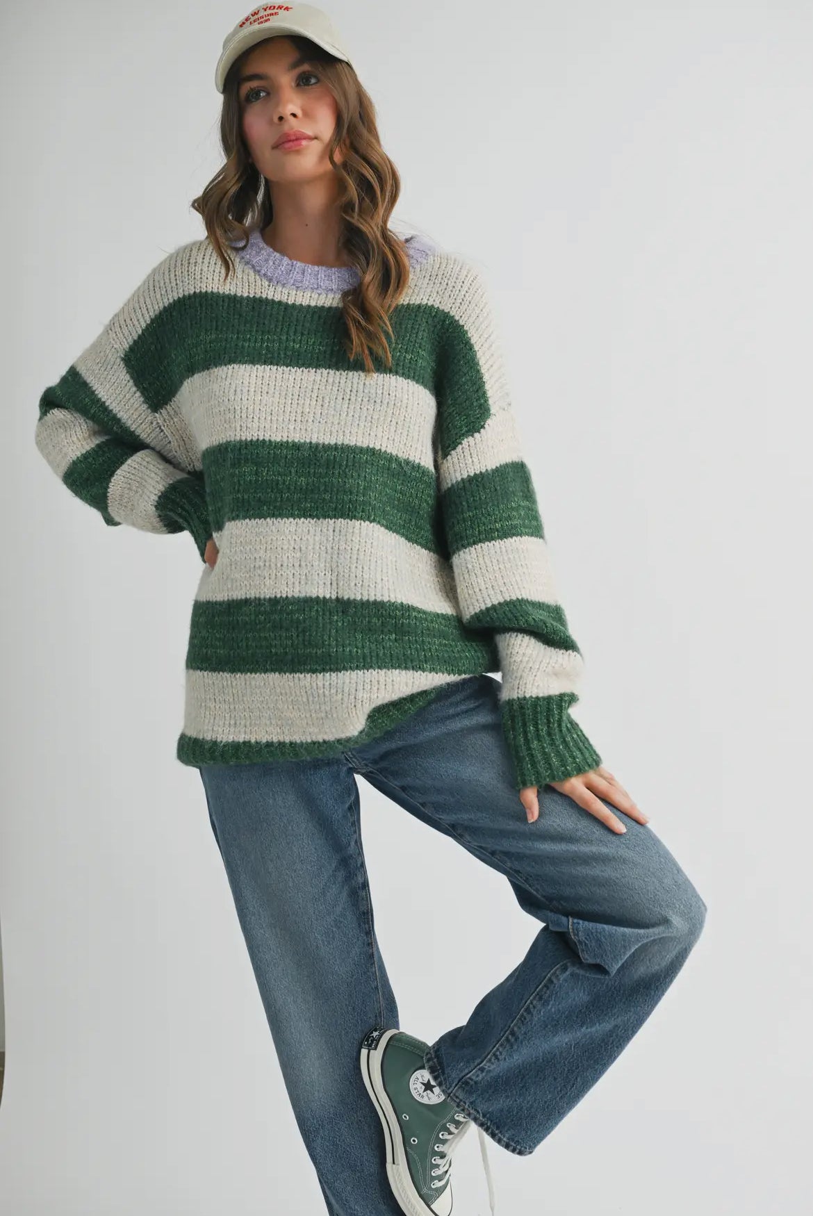 Mixtape Stripes Sweater