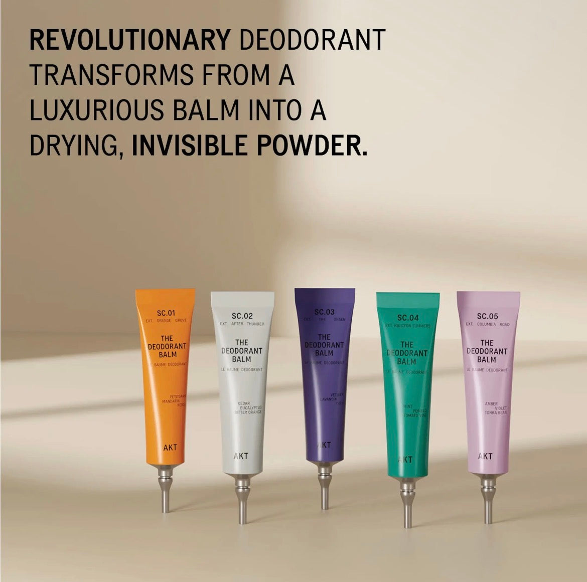 AKT | Deodorant Discovery Set