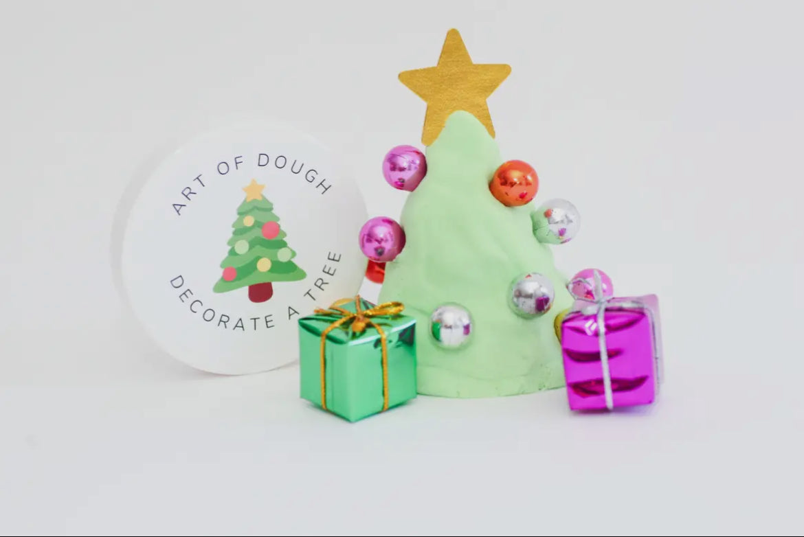 Art of Dough | Build a Christmas Tree Sensory Jar