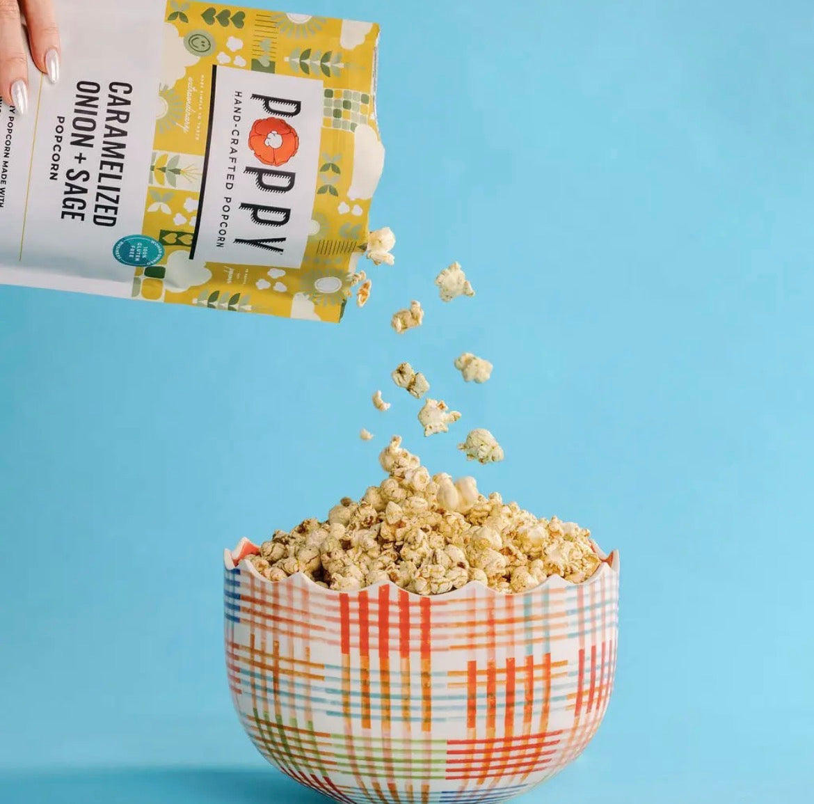 POPPY | *new* Caramelized Onion + Sage Popcorn