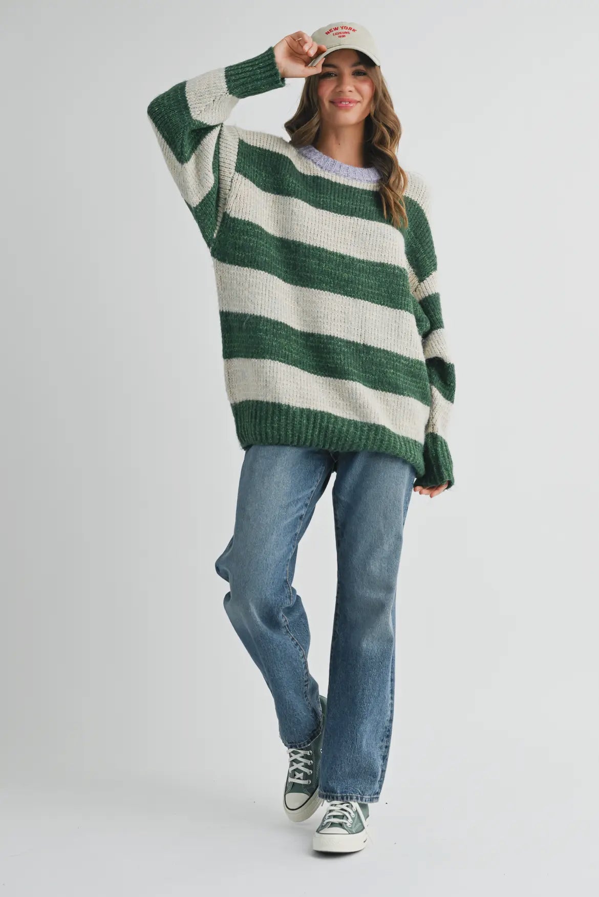 Mixtape Stripes Sweater