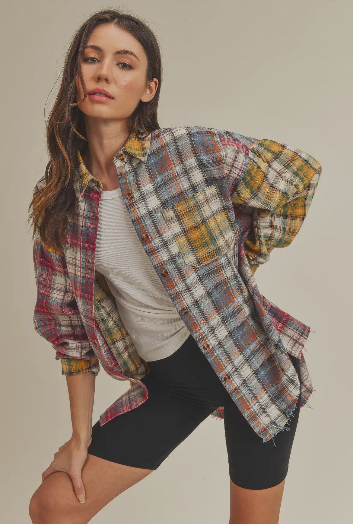 Patchwork Riot Flannel