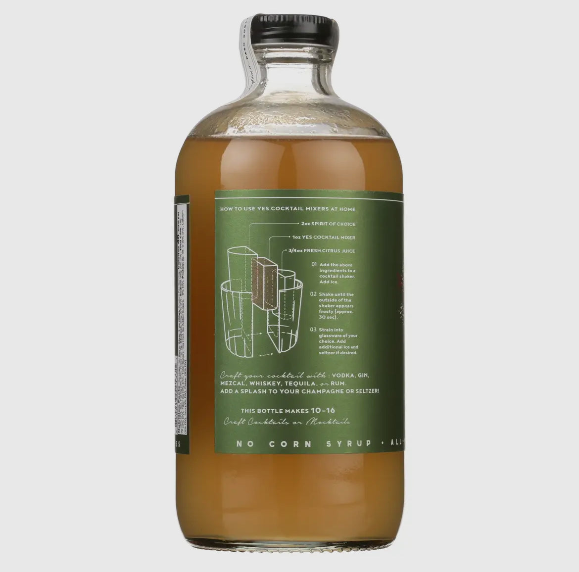 YES Cocktail Co. | Ginger Snap Cocktail Mixer