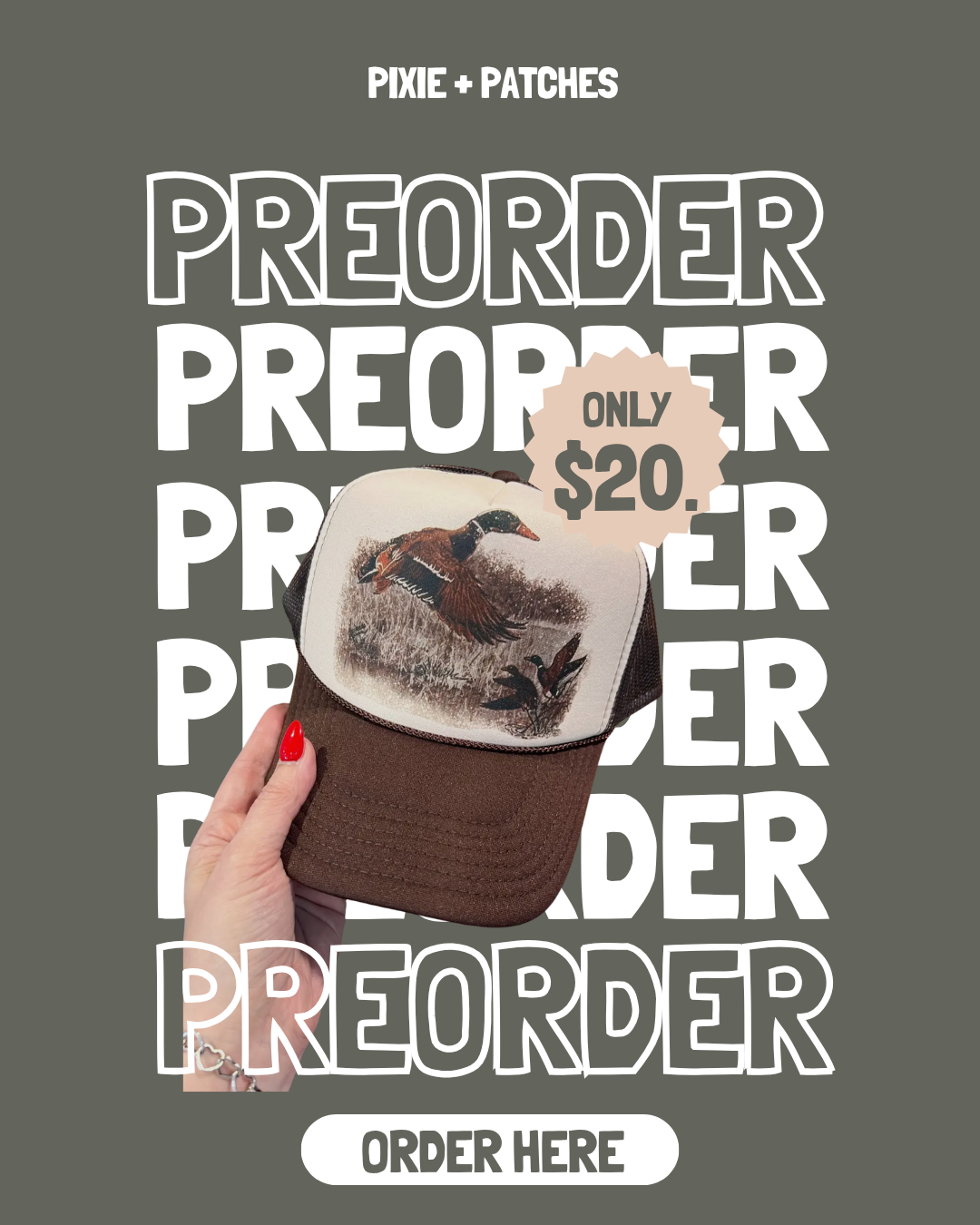 PREORDER | Retro Duck Trucker Cap