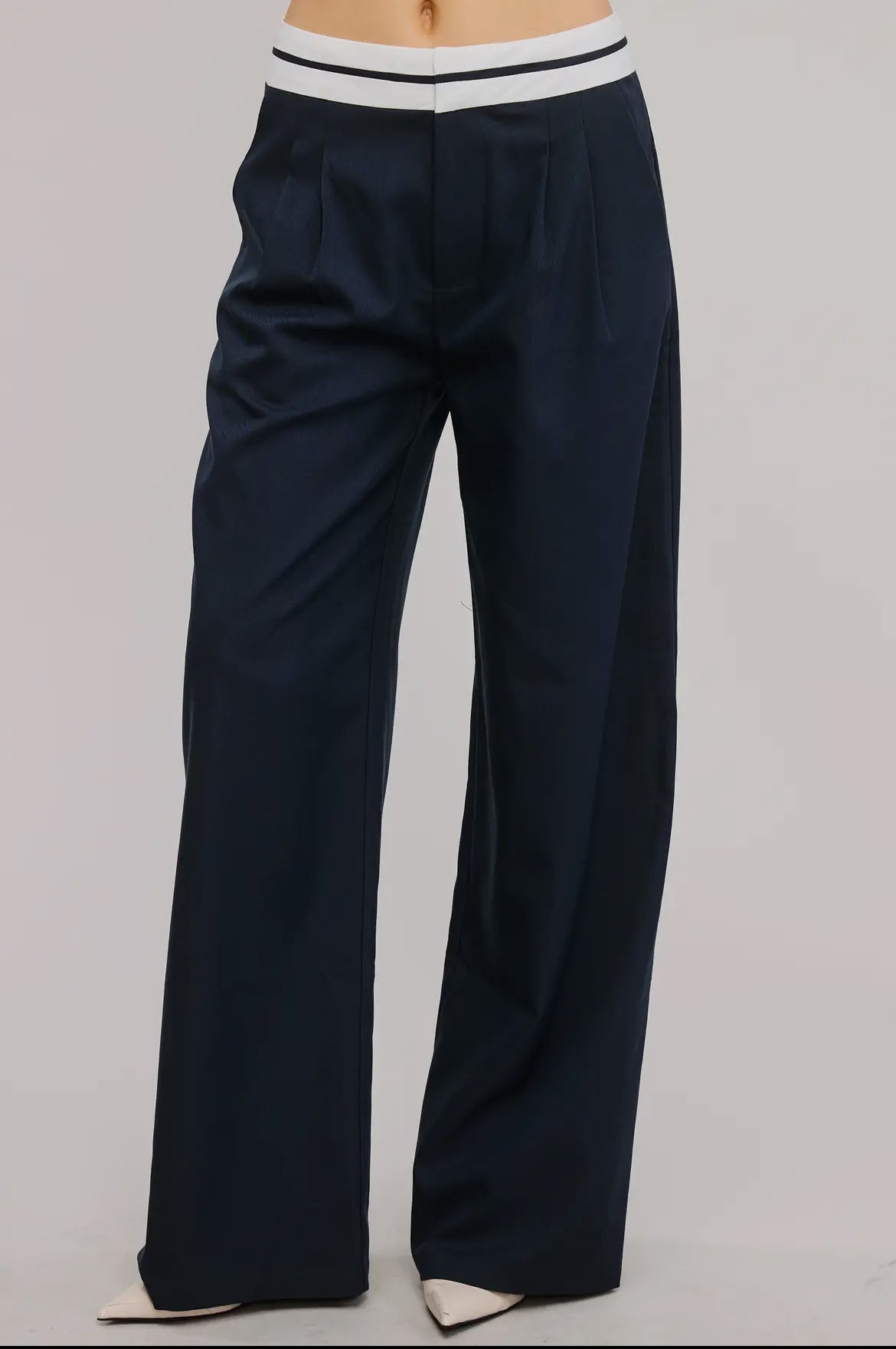 The "Track Star" Pleat Pant