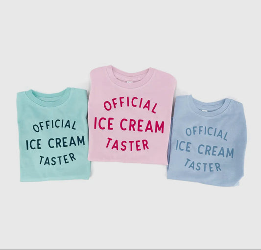 Official Ice Cream Taster Tee