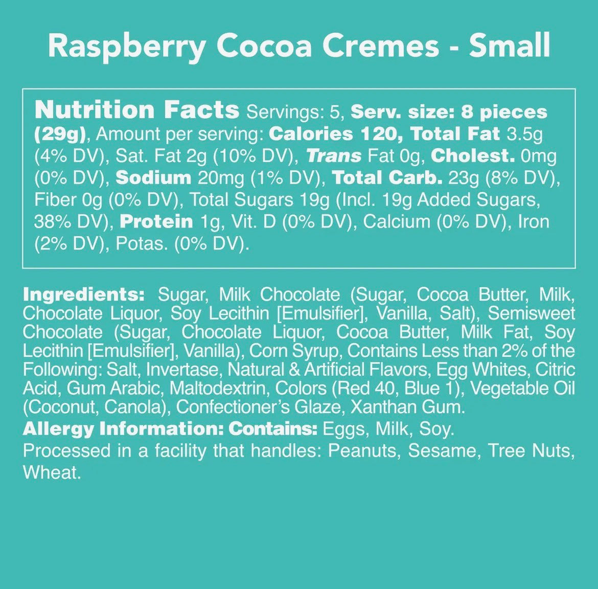 Candy Club | Raspberry Cocoa Cremes