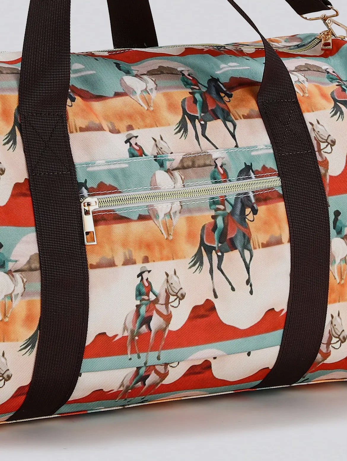 Western Canvas Duffel Bag