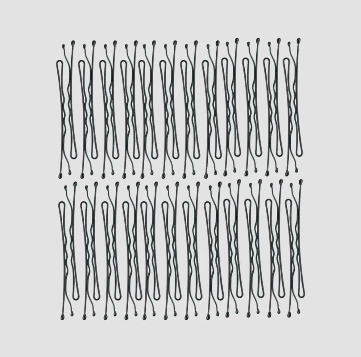 KITSCH | Essential Bobby Pins 45pc - Black