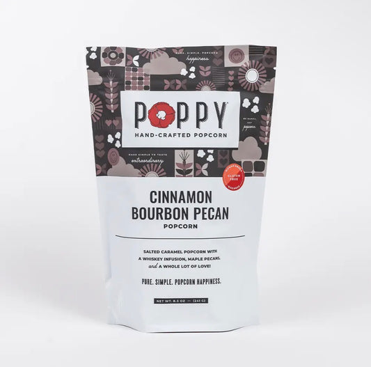 POPPY | Cinnamon Bourbon Pecan Popcorn
