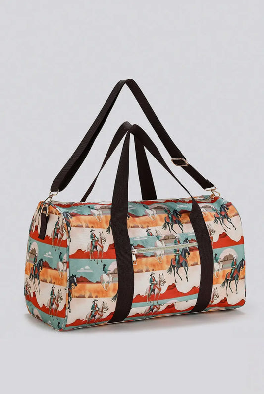 Western Canvas Duffel Bag
