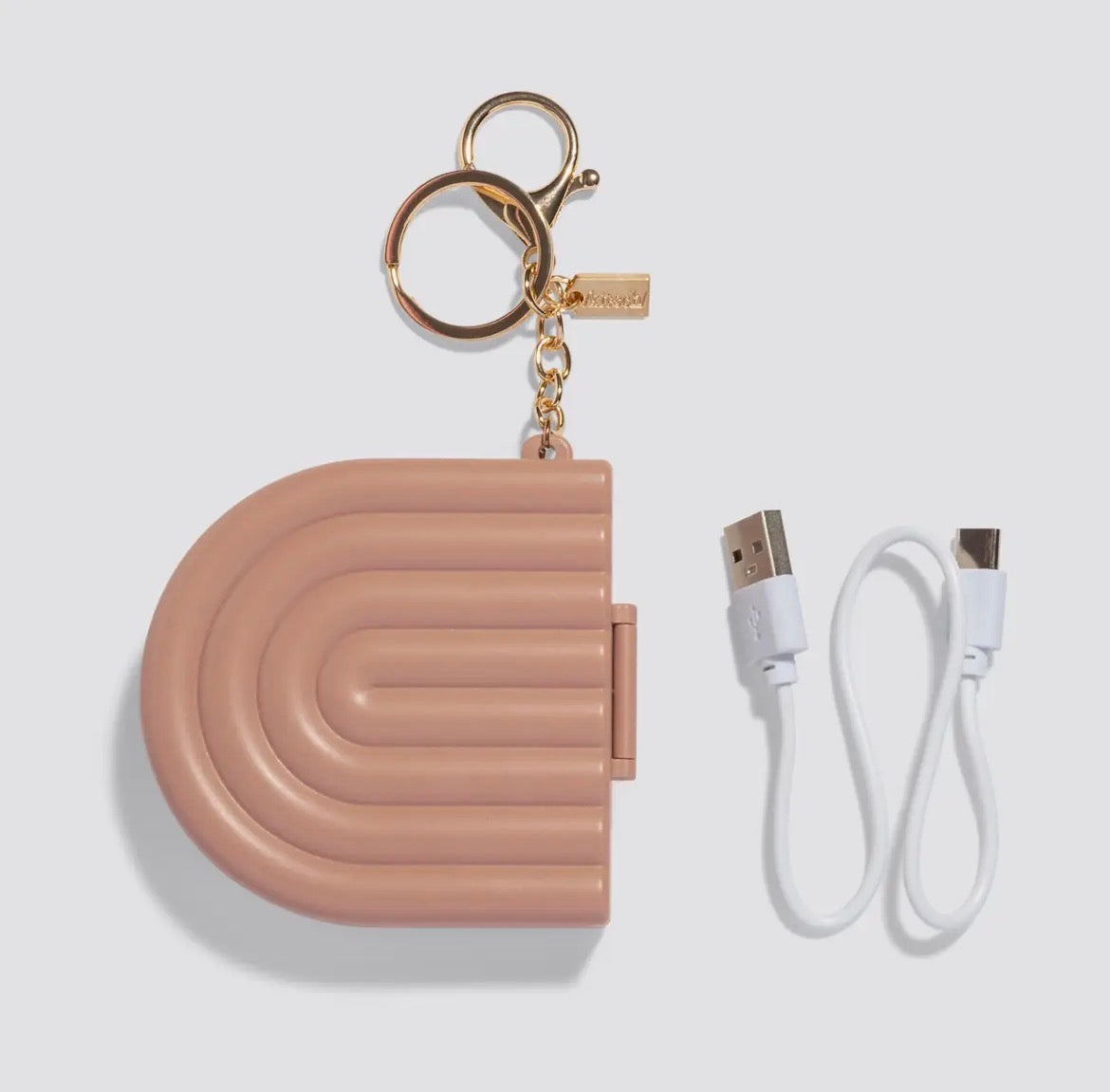 KITSCH | Terracotta Compact Mirror Keychain