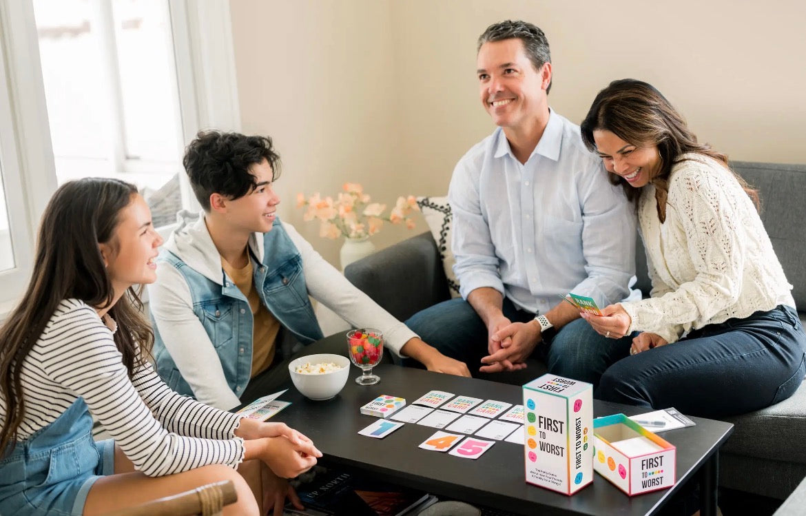 First to Worst | A Family + Friends Ranking Game