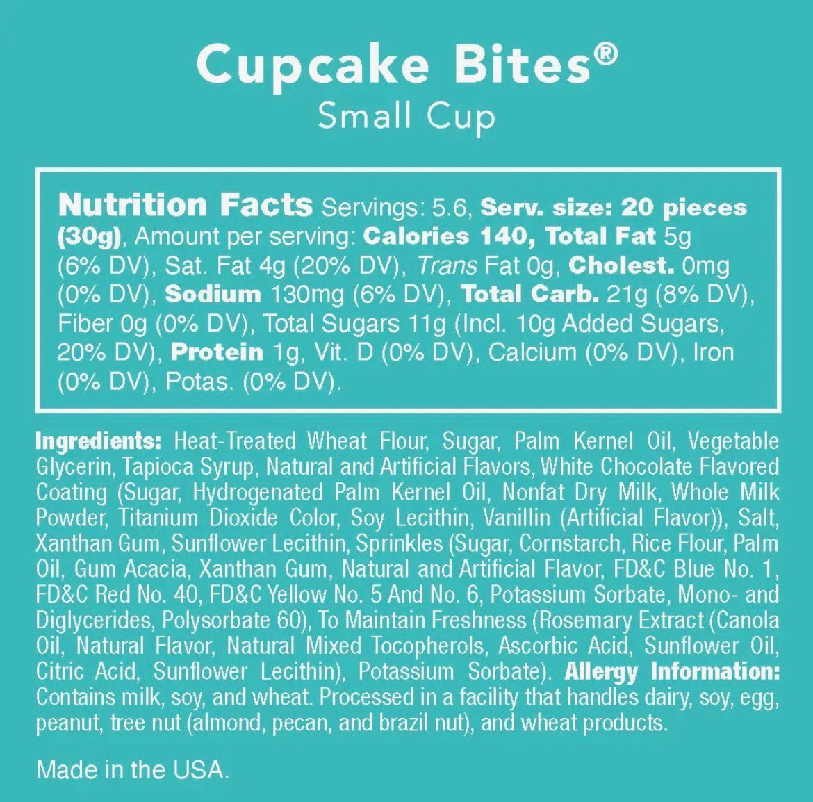 Candy Club | Cupcake Bites