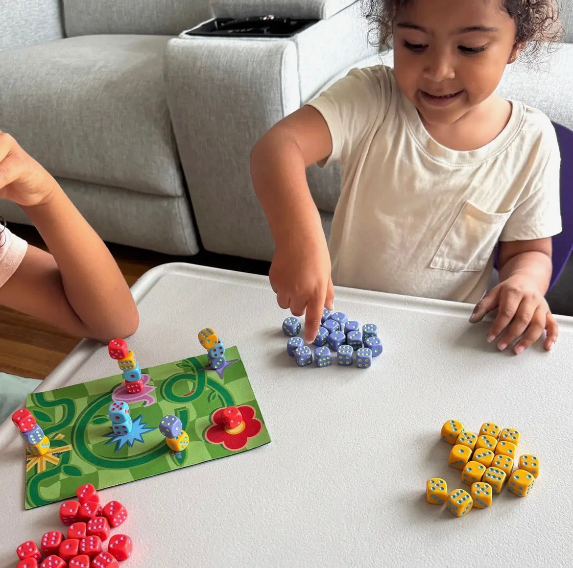 Stack-a-Pillars | Family Dice Stacking Game