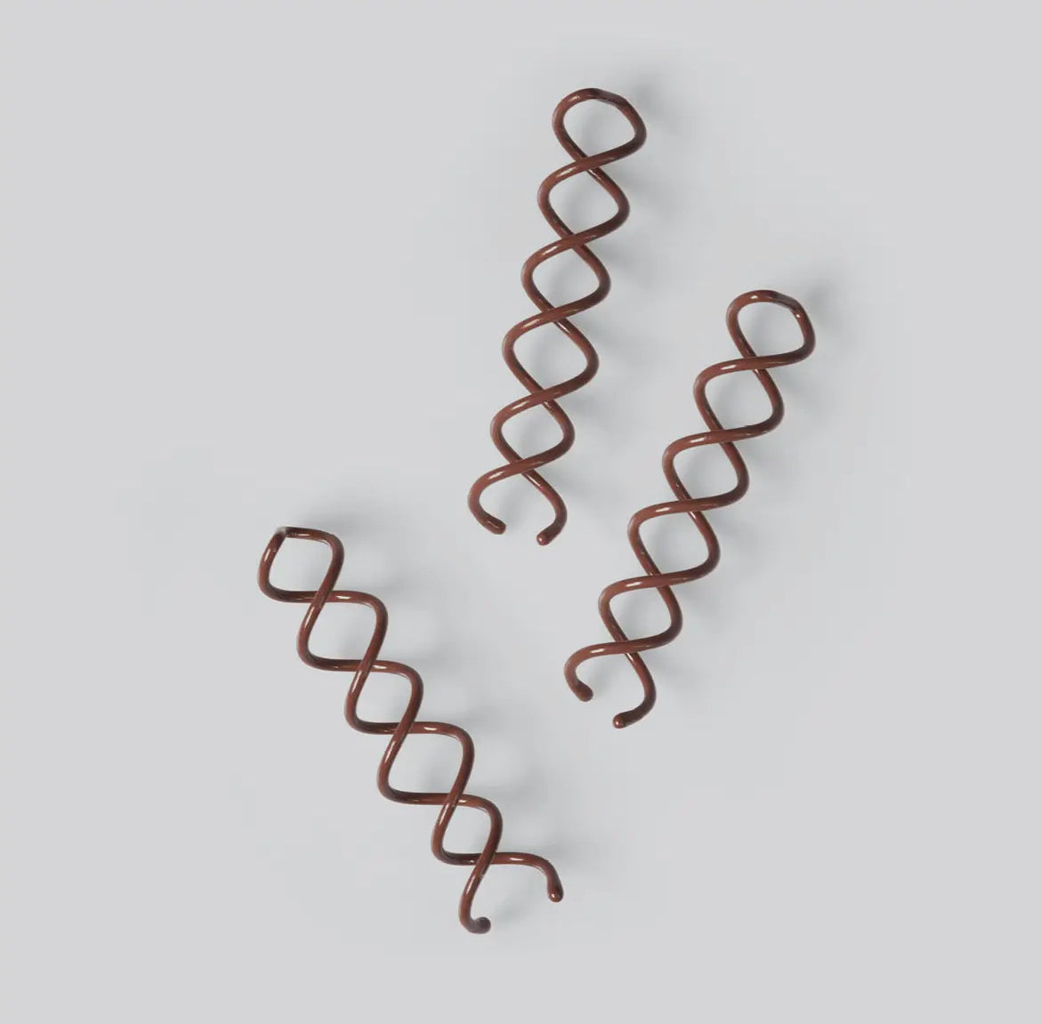 KITSCH | bun twist 3pc | brown