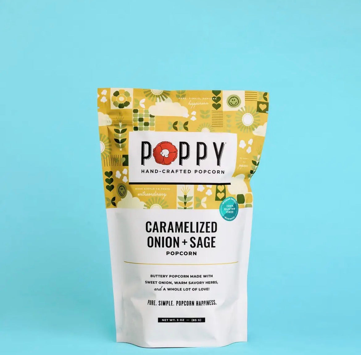 POPPY | *new* Caramelized Onion + Sage Popcorn