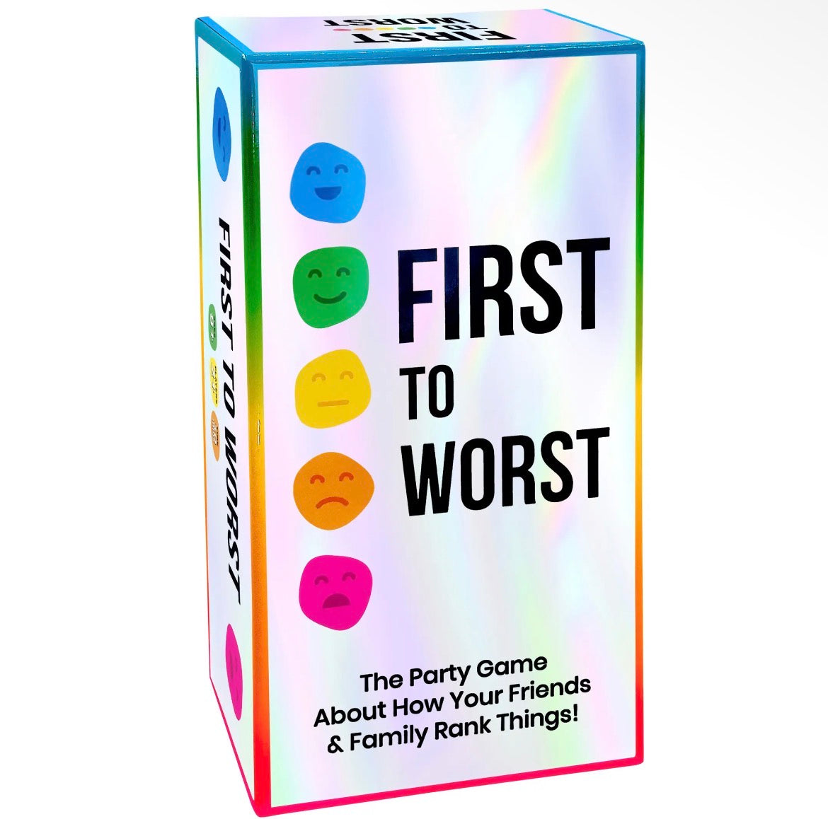 First to Worst | A Family + Friends Ranking Game