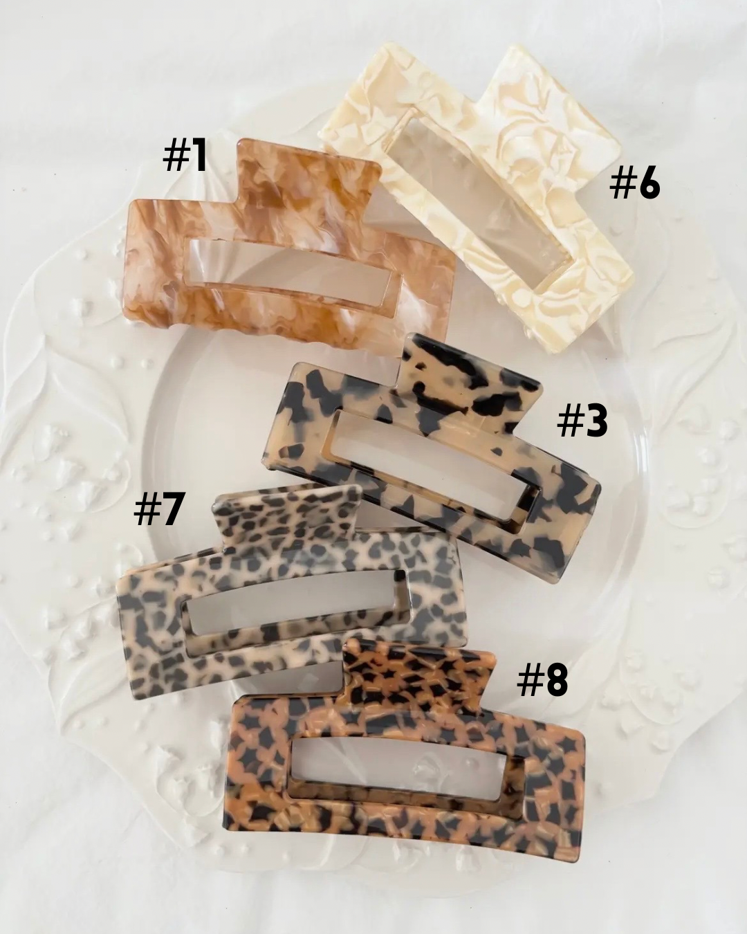 4” Neutral Hair Claw