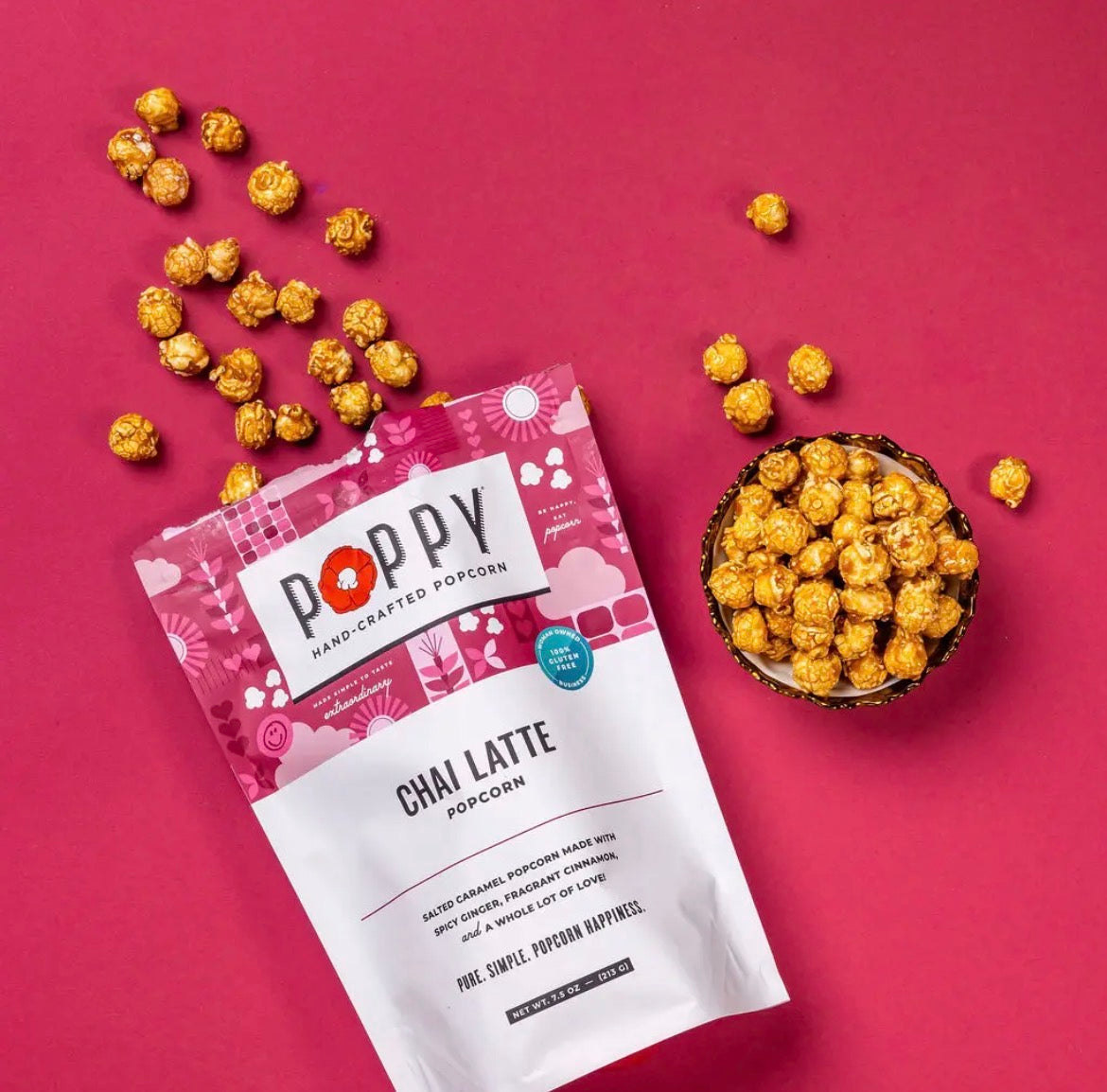 POPPY | Chai Latte Popcorn