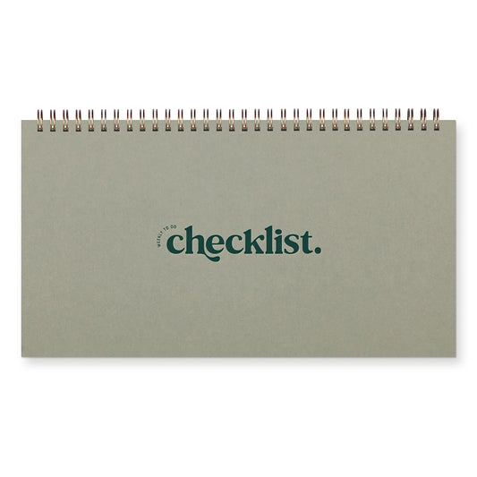 Weekly To Do Checklist Planner