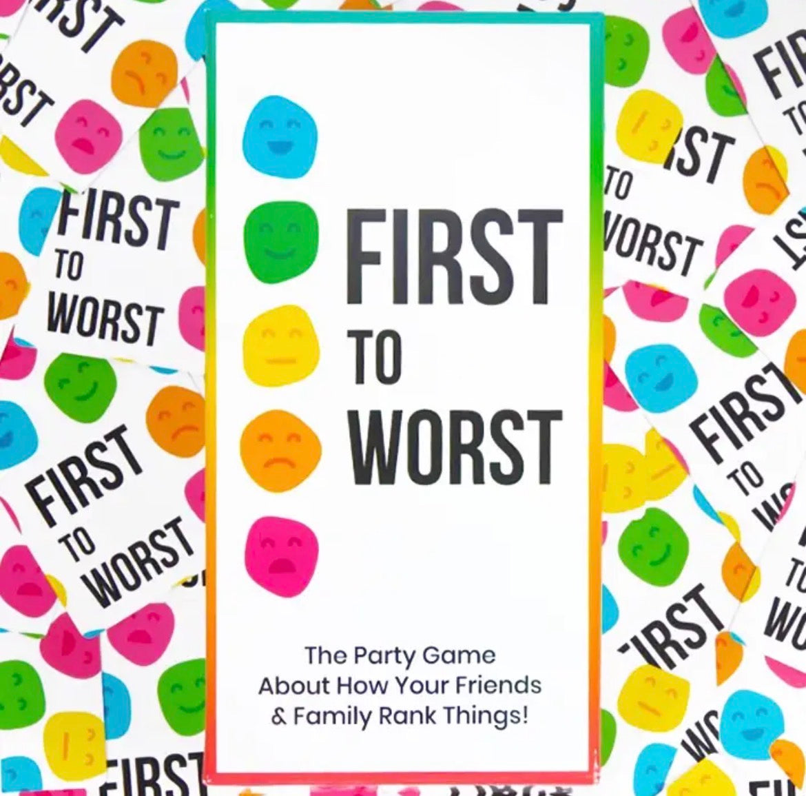 First to Worst | A Family + Friends Ranking Game