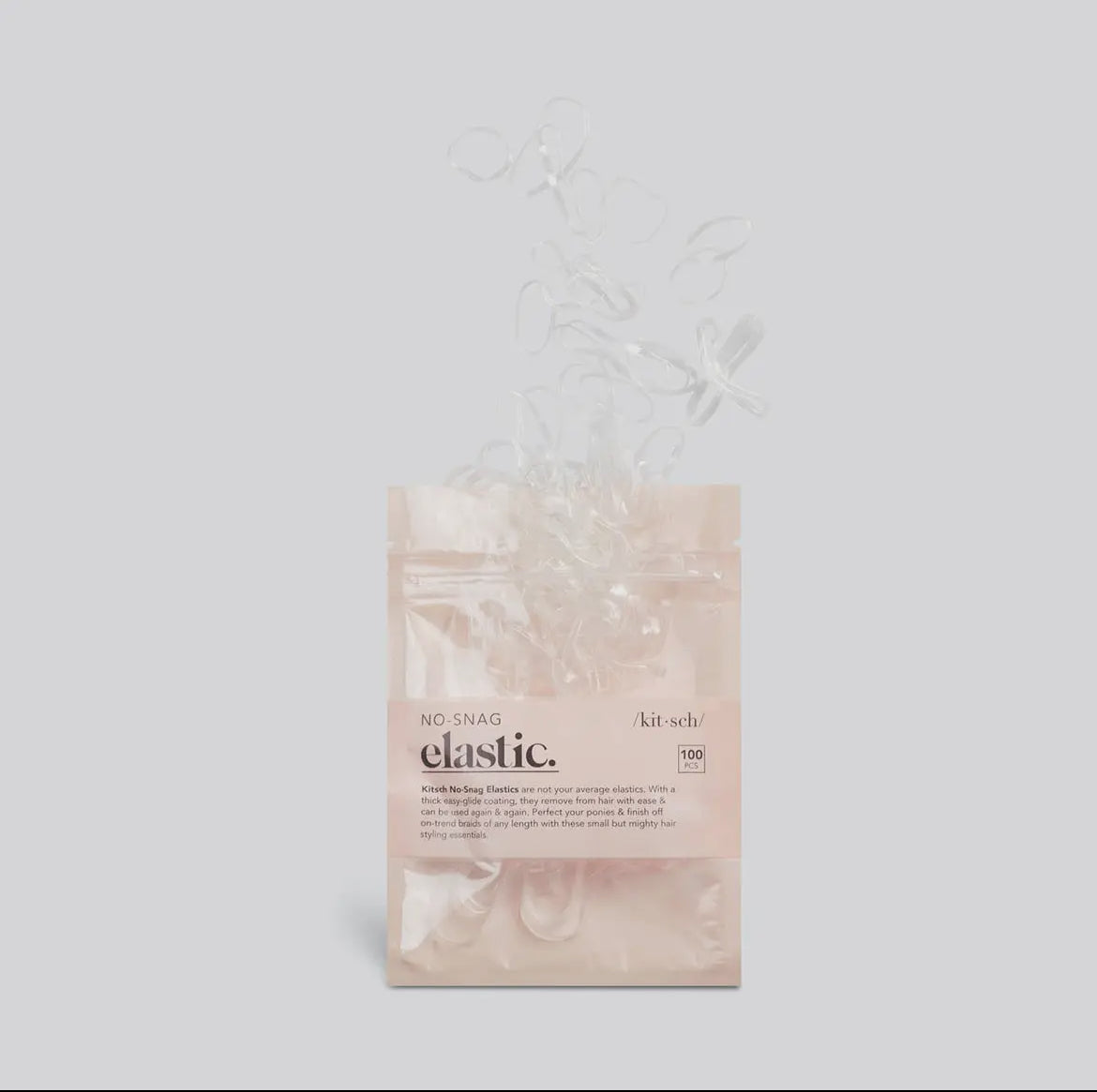 KITSCH | No-Snag Elastic 100pc | Clear