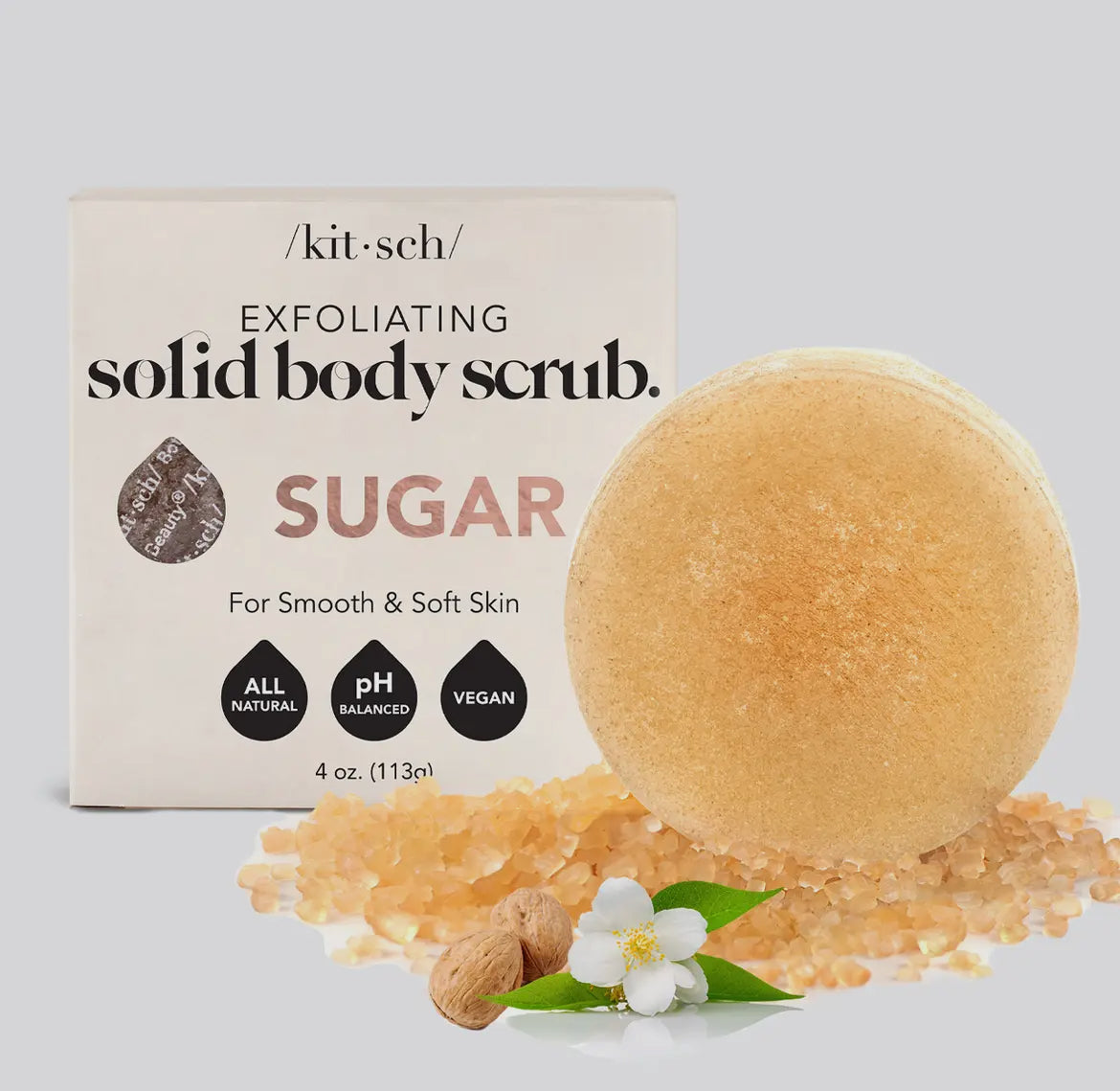 KITSCH | Sugar Exfoliating Body Scrub Bar
