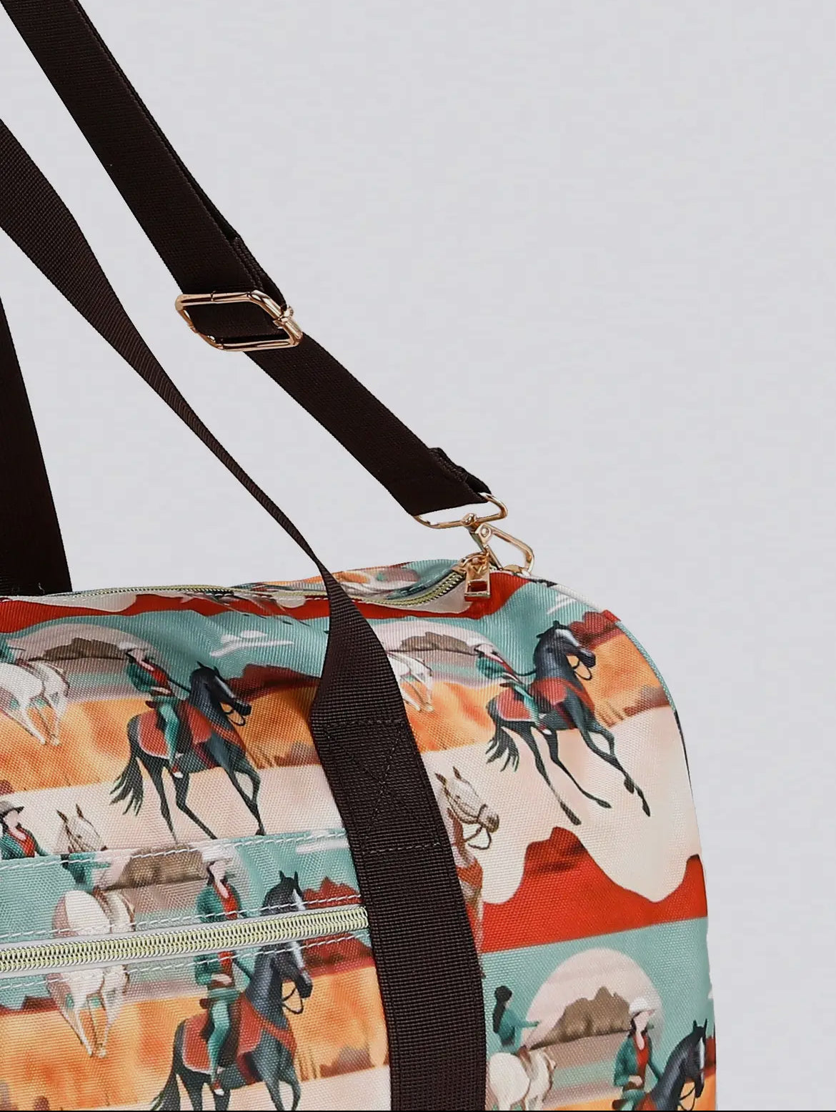 Western Canvas Duffel Bag