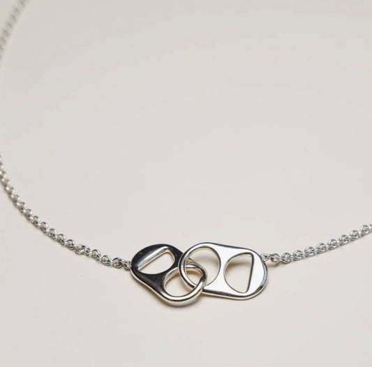 Nickel & Suede | Soda Tab Necklace