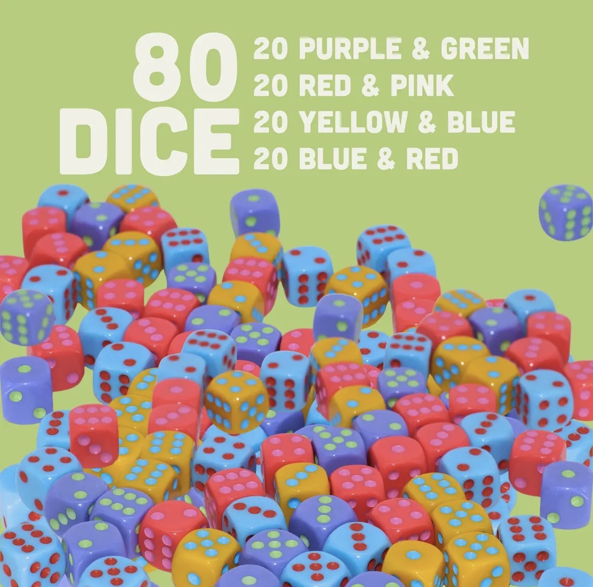 Stack-a-Pillars | Family Dice Stacking Game