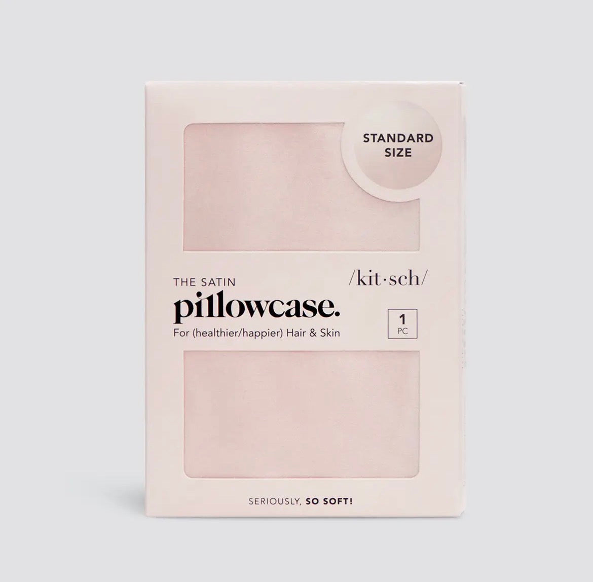 KITSCH | Satin Pillowcase Standard - Blush