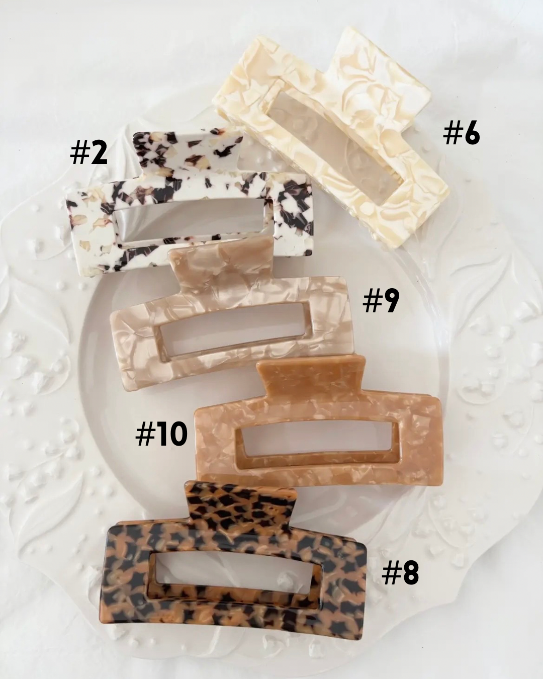 4” Neutral Hair Claw