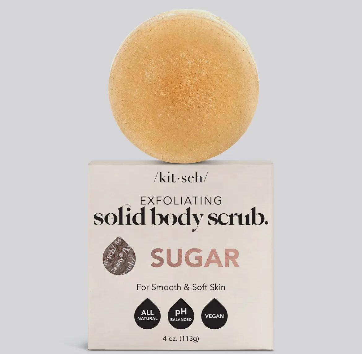 KITSCH | Sugar Exfoliating Body Scrub Bar