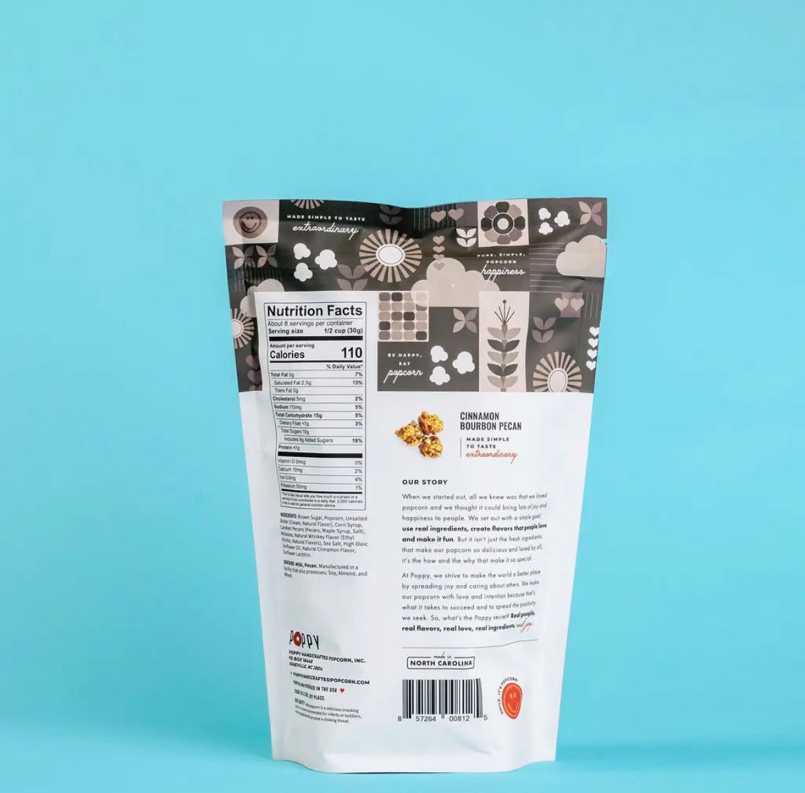 POPPY | Cinnamon Bourbon Pecan Popcorn