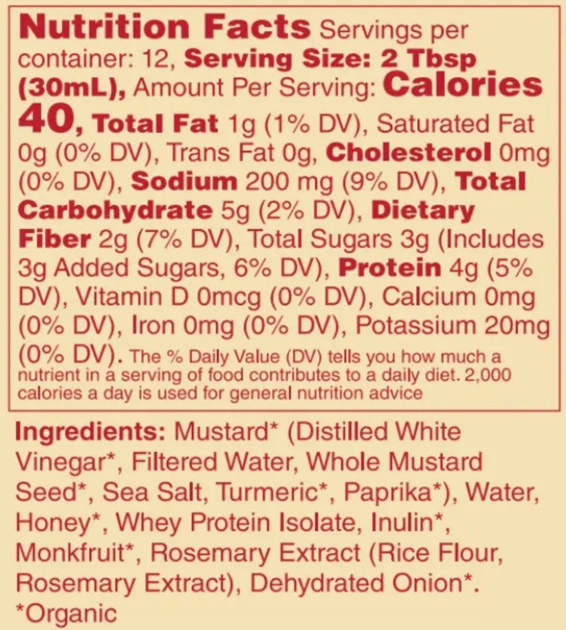 She’s The Sauce | Honey Mustard