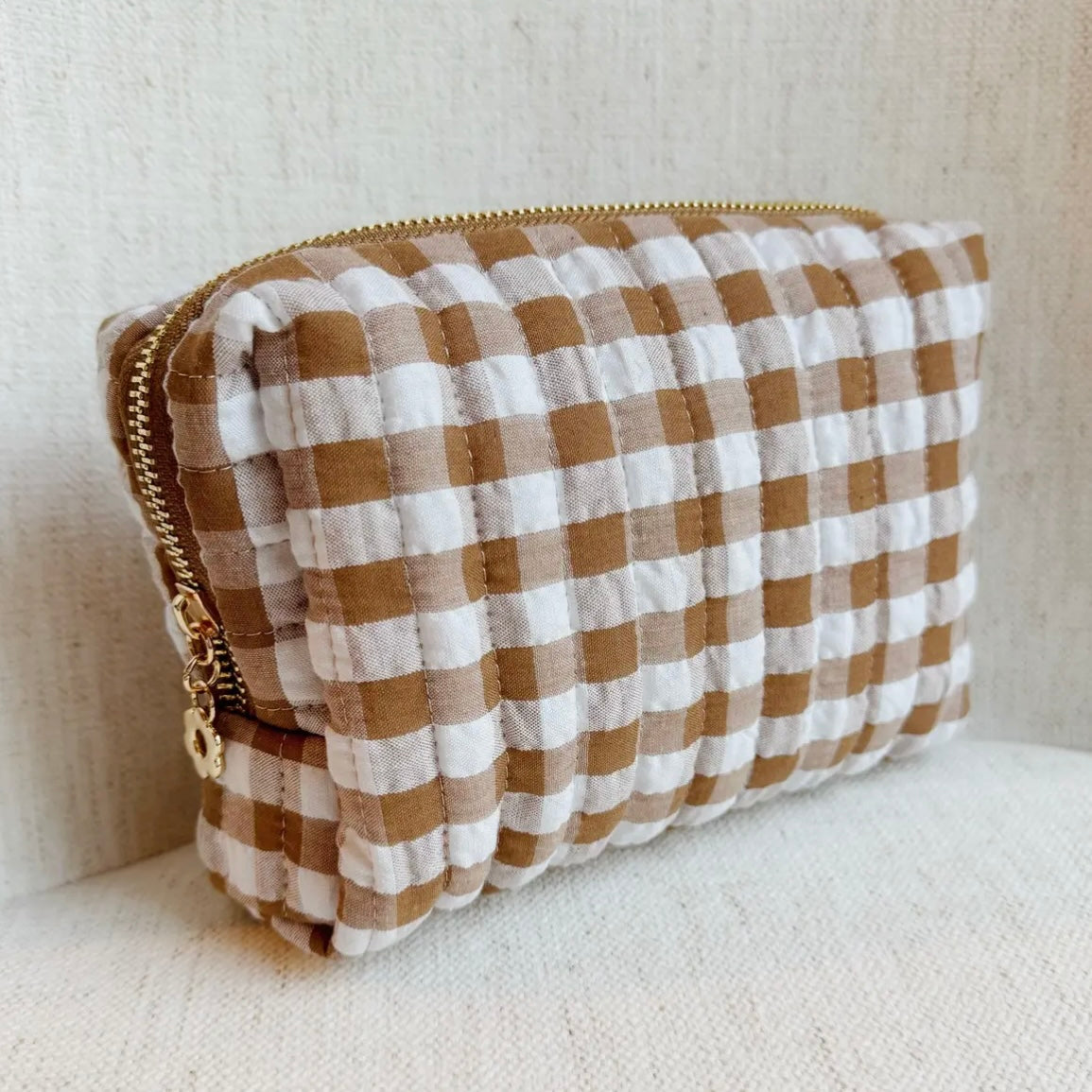 Gingham Cosmetic Bag | 3 styles