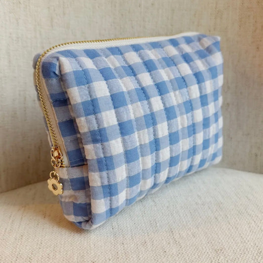 Gingham Cosmetic Bag | 3 styles
