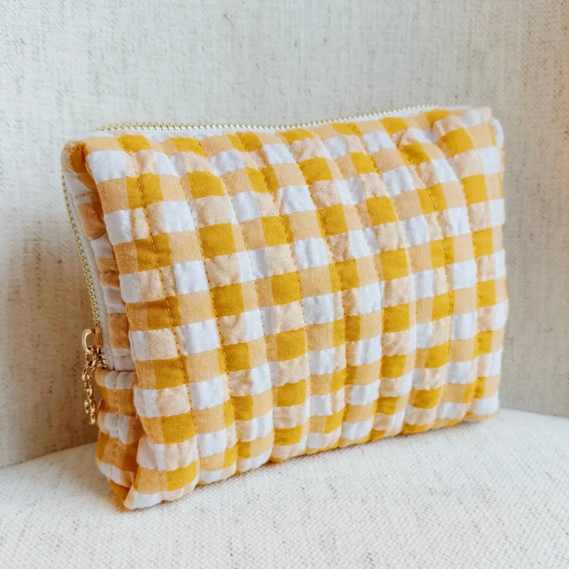 Gingham Cosmetic Bag | 3 styles