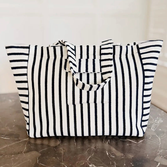 Jumbo Terry Cloth Carryall Bag