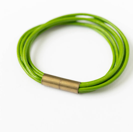 Moss - Cord Leather Bracelet