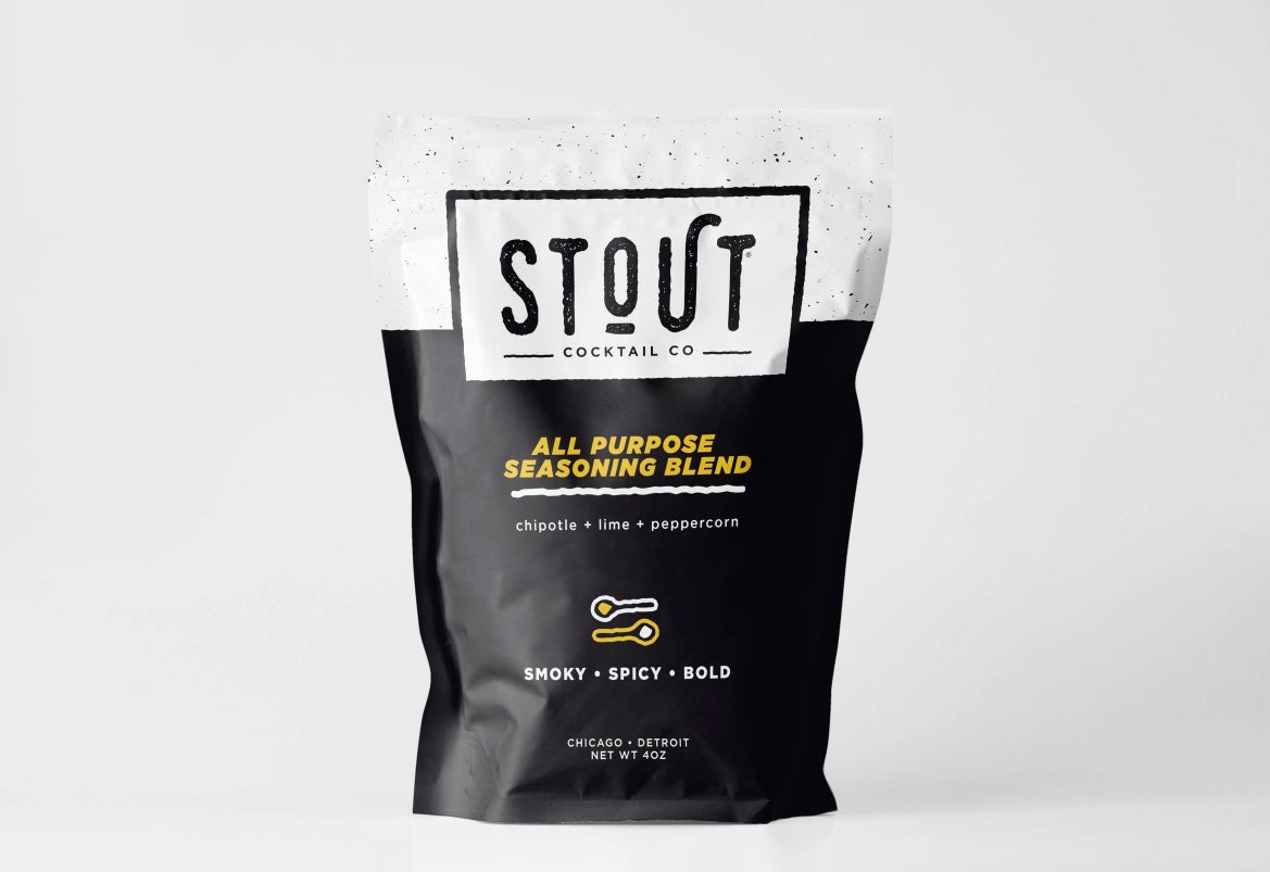 STOUT Rim Salt & All Purpose Seasoning Blend