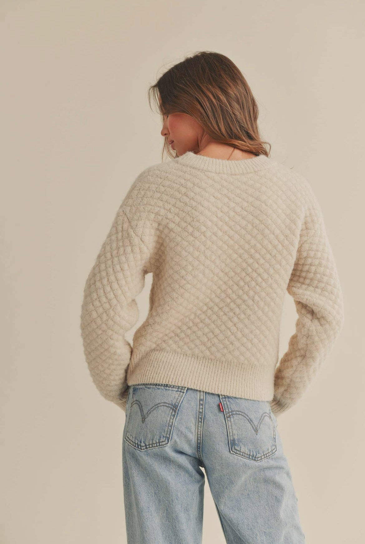 Brenna Oat Sweater